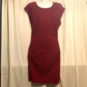 Red dress it says size 10 but its actually smaller